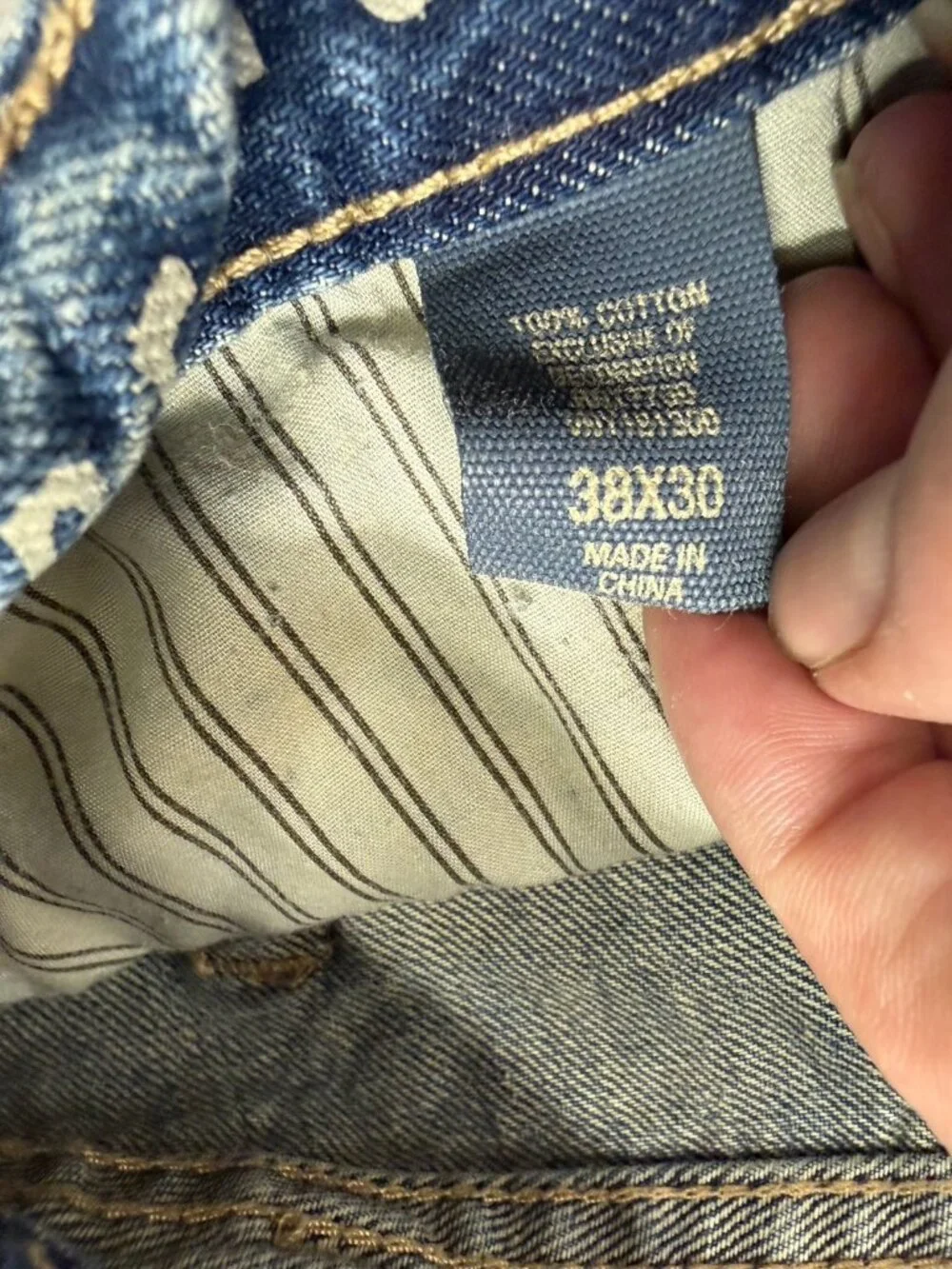 Vtg Converse One Men’s Size 38x30 Fulton Bootcut Jeans Cowboy Western Y2K Rodeo - Picture 6 of 6